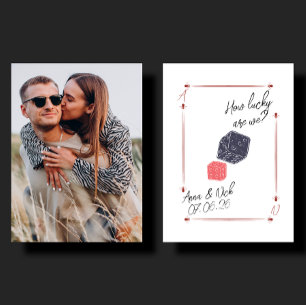 benutzerdefinierte Fotohandels Karte zum Valentins