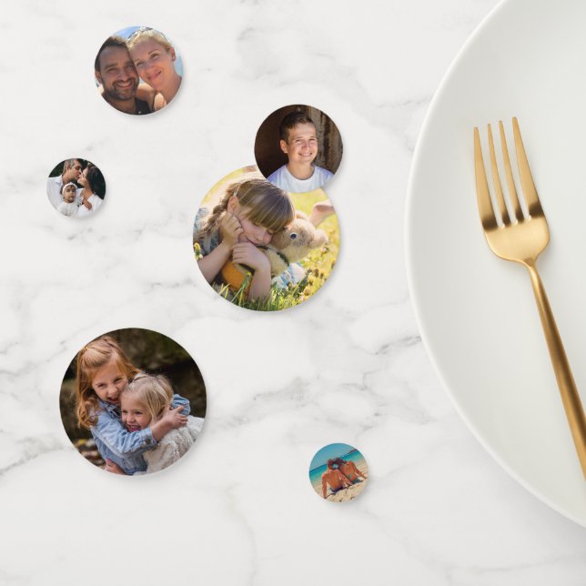 Benutzerdefinierte Fotos Konfetti (Gruppe)