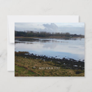 Benutzerdefinierte Fotos und Texte personalisierte Mitteilungskarte