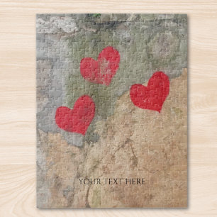 Benutzerdefinierte Fotos und Texte Personalisierte Puzzle