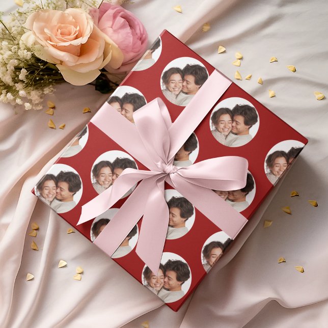 Benutzerdefinierte Fotos Valentinstag Geschenkpapi Geschenkpapier (Von Creator hochgeladen)