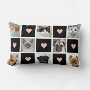 Benutzerdefinierte Fotos von Katzen und Hunden mit Lendenkissen