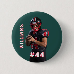 Benutzerdefinierte Fototaste für Sport / Stift Fuß Button