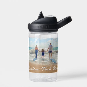 Benutzerdefinierte Fototext-Wasserflasche personal Trinkflasche