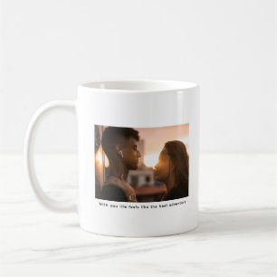 Benutzerdefinierte Fototypist-Kaption Personalisie Kaffeetasse
