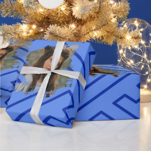 Benutzerdefinierte Fotovorlage Griechische Inspira Geschenkpapier
