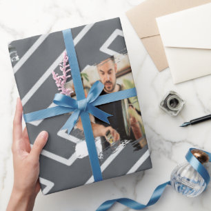 Benutzerdefinierte Fotovorlage Griechische Inspira Geschenkpapier