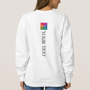 Benutzerdefinierte Frauen Zurück Moderne Vorlage S Sweatshirt