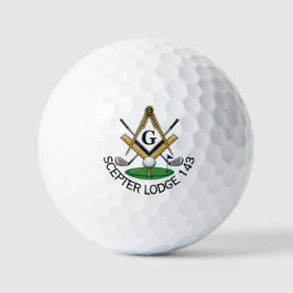 Benutzerdefinierte Freimaurer-Golfbälle Golfball