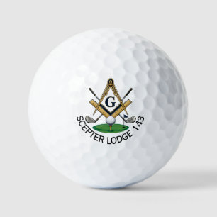 Benutzerdefinierte Freimaurer-Golfbälle Golfball