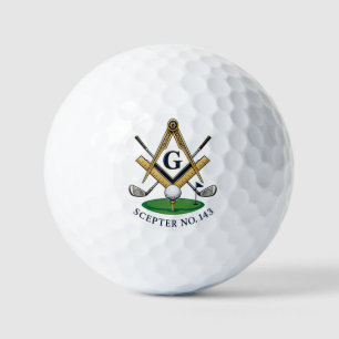Benutzerdefinierte Freimaurer-Golfbälle Golfball