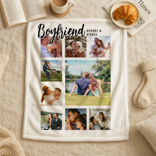 Benutzerdefinierte Freund-Foto-Collage Sherpadecke