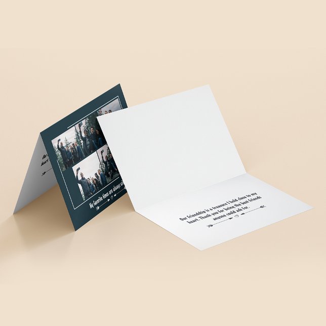 Benutzerdefinierte Freunde FotoCollage Folgekarte Feiertagskarte (Von Creator hochgeladen)