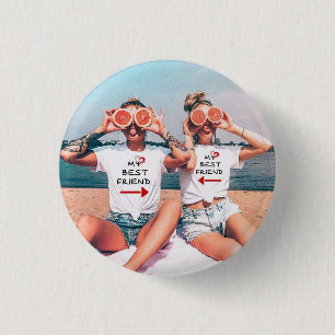 Benutzerdefinierte Freundschaftsbild-Tasche Button