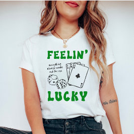 Benutzerdefinierte Fühle Mich Glücklich Positive A T-Shirt