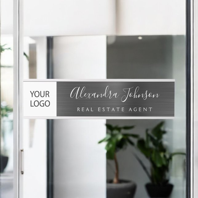 Benutzerdefinierte Führungskraft Schwarz Beruflich Türschild (Von Creator hochgeladen)