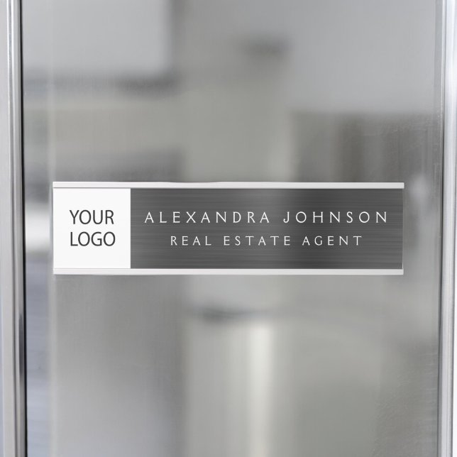 Benutzerdefinierte Führungskraft Schwarz Beruflich Türschild (Von Creator hochgeladen)