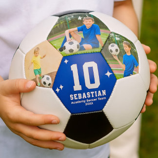 Benutzerdefinierte Fußballteam-Spielerfotos und -T Fußball