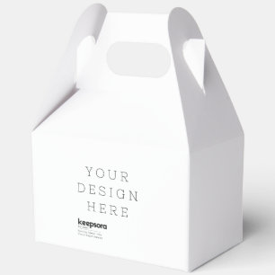 Benutzerdefinierte Gable-Papier-Geschenkbox Geschenkschachtel