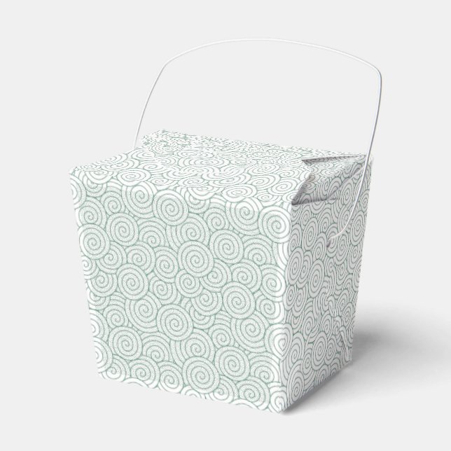 Benutzerdefinierte Gastgeschenk-Felder | Stilvolle Geschenkschachtel (Vorderseite)