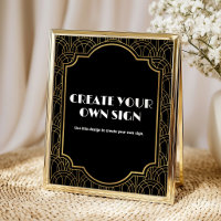 Benutzerdefinierte Gatsby Roaring Twenties Party