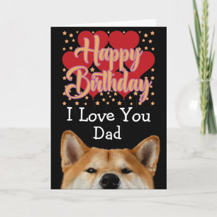 Benutzerdefinierte Geburtstagskarte für Ihren Vate Karte