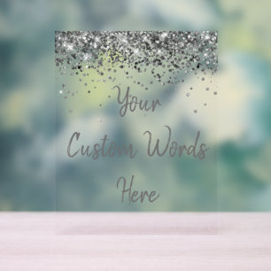 Benutzerdefinierte Geburtstagspartei Personalisier Acrylschild