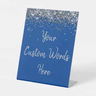 Benutzerdefinierte Geburtstagspartei Personalisier Sockelschild