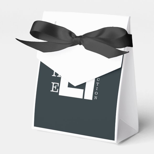 Benutzerdefinierte Gedreht Felder Geschenkschachtel (Vorderseite)