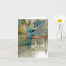 Benutzerdefinierte, geklappte Note Card