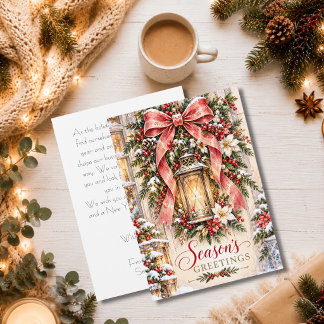 Benutzerdefinierte Geschäftskorporation Weihnachts Feiertagskarte