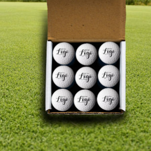 Benutzerdefinierte Geschäftslogo Golfbälle mit Mar