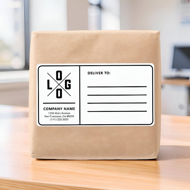 Benutzerdefinierte Geschäftsversandadresse mit Log (Von Creator hochgeladen)