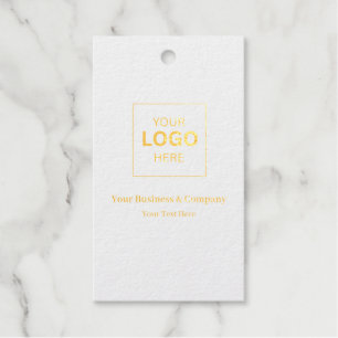 Benutzerdefinierte Geschäftsvorlagen-Logo Geschenkanhänger