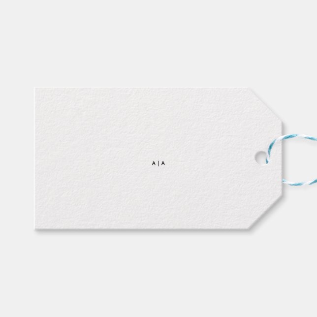 Benutzerdefinierte Geschenkanhänger (Vorderseite (Horizontal))