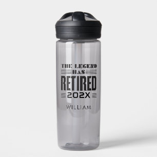 Benutzerdefinierte Geschenke für den Ruhestand ein Trinkflasche