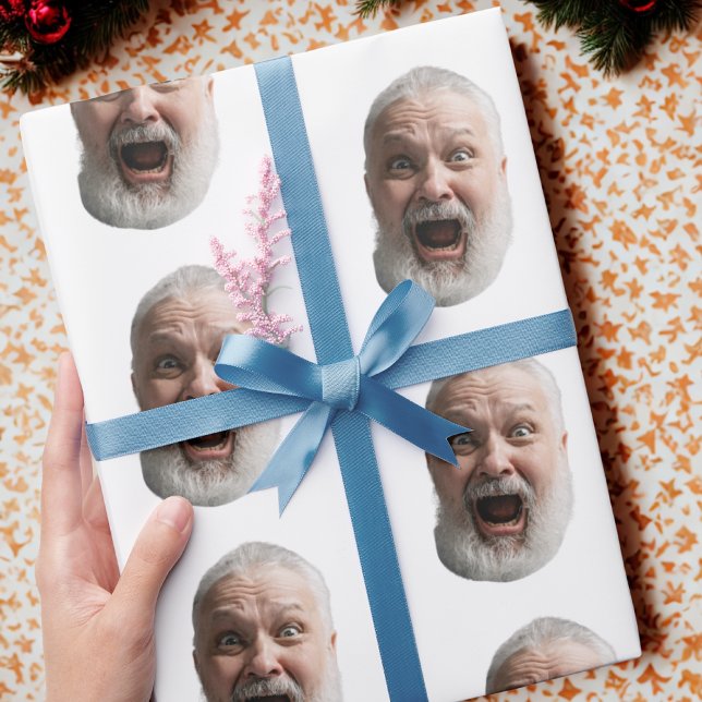 Benutzerdefinierte Gesichts-Geschenkverpackung Geschenkpapier (Von Creator hochgeladen)