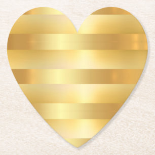 Benutzerdefinierte Glam-Imitate Gold-Leere, modern Untersetzer