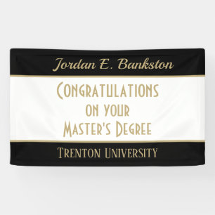 Benutzerdefinierte Glückwunsch! Banner für den Mas