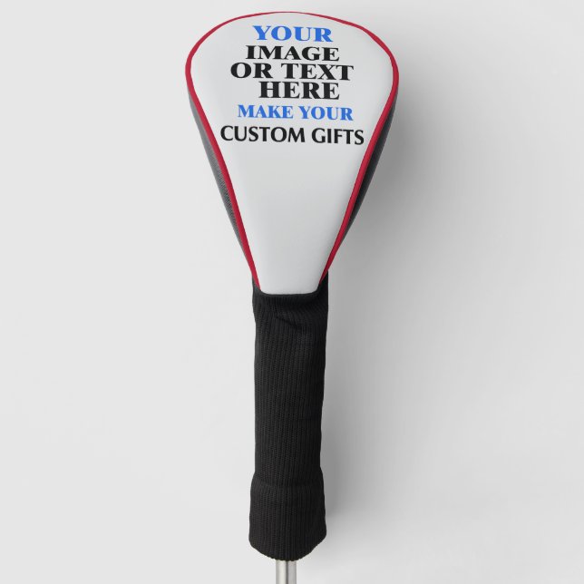 Benutzerdefinierte Golf-Schlagkopfabdeckung - Pers Golf Headcover (Vorderseite)
