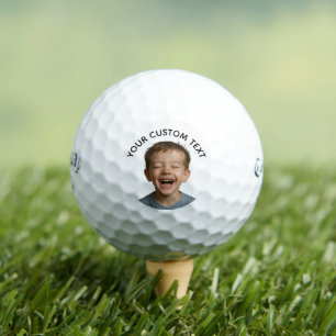 Benutzerdefinierte Golfbälle mit Gesicht - Lustige