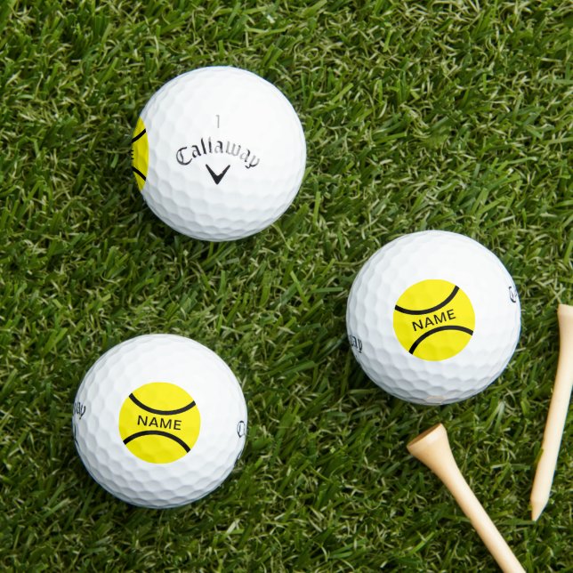 Benutzerdefinierte Golfbälle mit Namen ideal für G (Insitu Gras)
