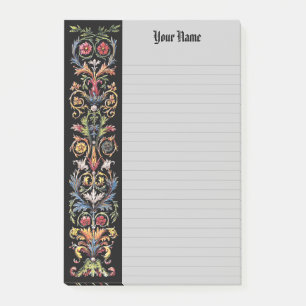 Benutzerdefinierte gotische illuminierte Vintage-K Post-it Klebezettel
