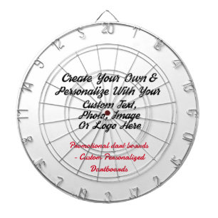 Benutzerdefinierte Grafikkarten, Werbekarten Dartscheibe