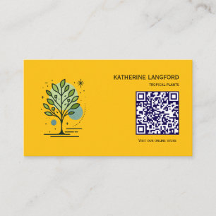 Benutzerdefinierte Greenleaf Nursery Branding  Visitenkarte