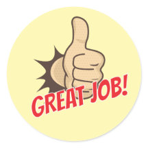 Benutzerdefinierte „Großartige Arbeit!“ Lehrer-Bel