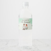 Benutzerdefinierte grüne Aquarell-Wasserfarbe-Flie
