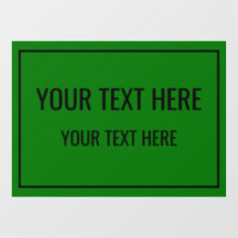 Benutzerdefinierte grüne Fensterklammern mit dem T