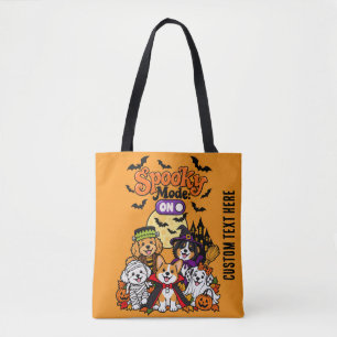 Benutzerdefinierte gruselige Halloween-Hunde umkeh
