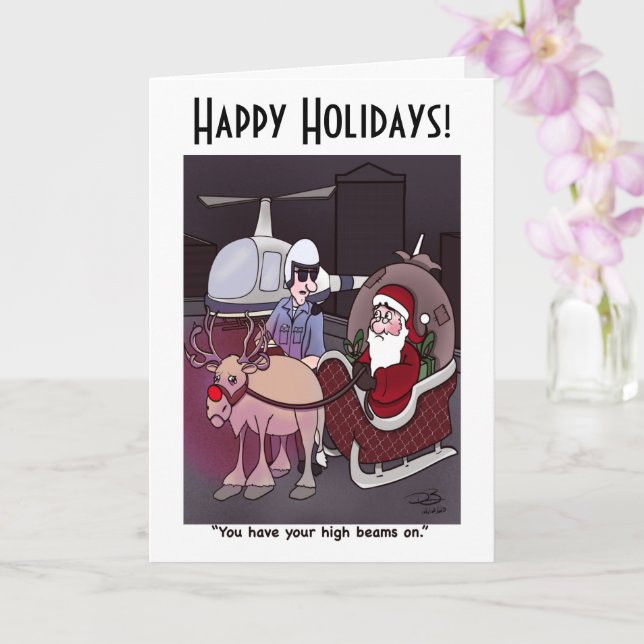 Benutzerdefinierte Grußkarte mit hohen Beams Karte (Orchidee)